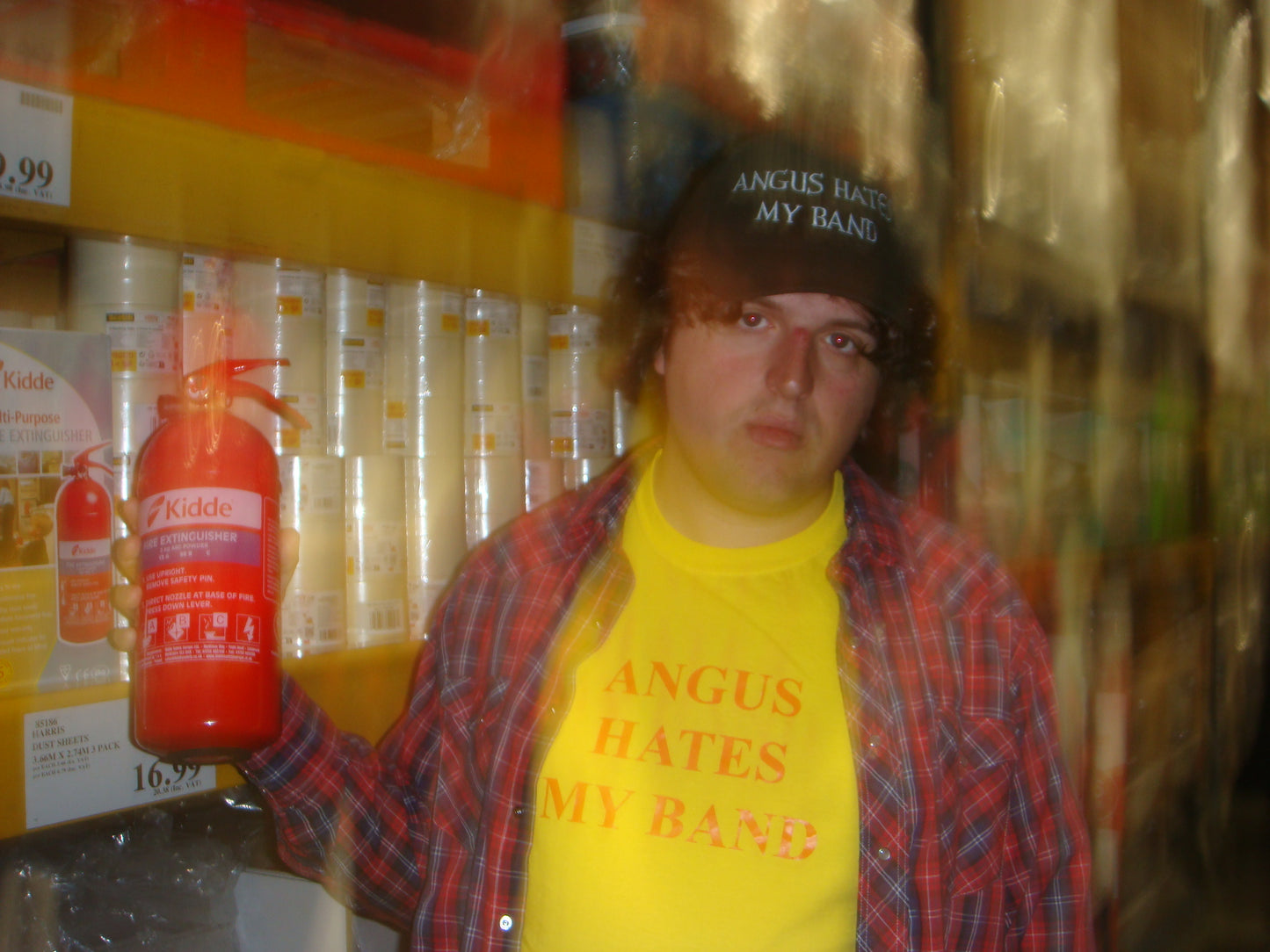 Yellow Angus t-shirt