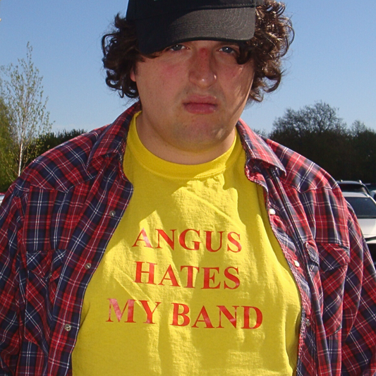Yellow Angus t-shirt